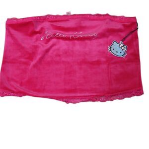 Forever 21 X Hello Kitty Pink Tube Crop Top Plus Size 3X